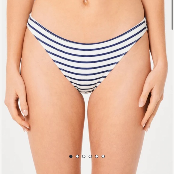 NWT Hollister Ribbed Bikini Top - Picture 4 of 6